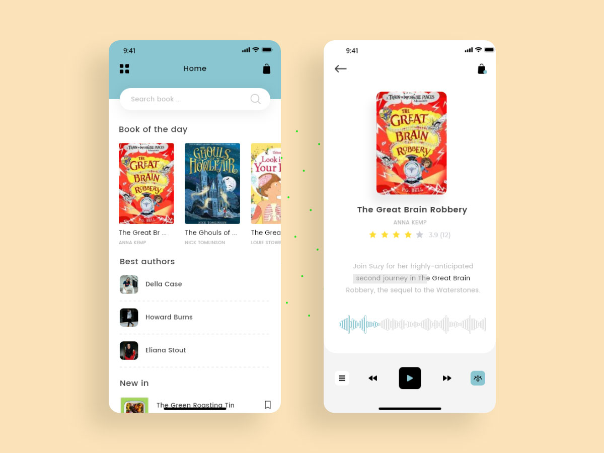 图书电商app ui设计 .xd素材