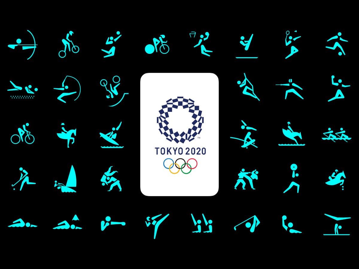 Tokyo 2020 东京奥运会赛事图标 .fig素材下载