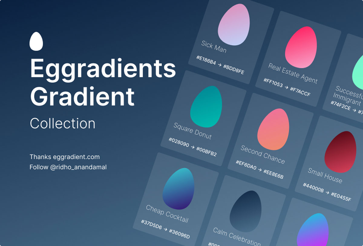 Eggradients 渐变配色方案 .fig素材