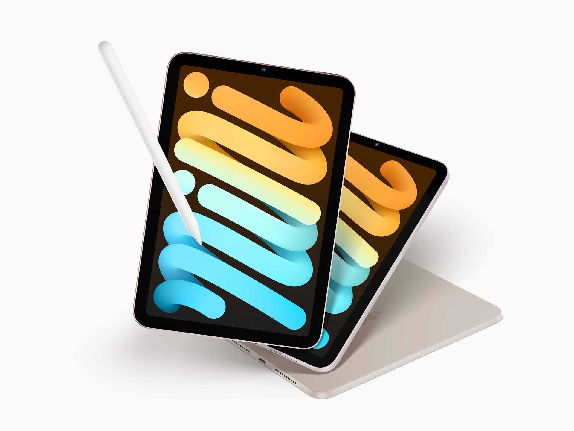 iPad Mini Mockup .fig .sketch .psd素材