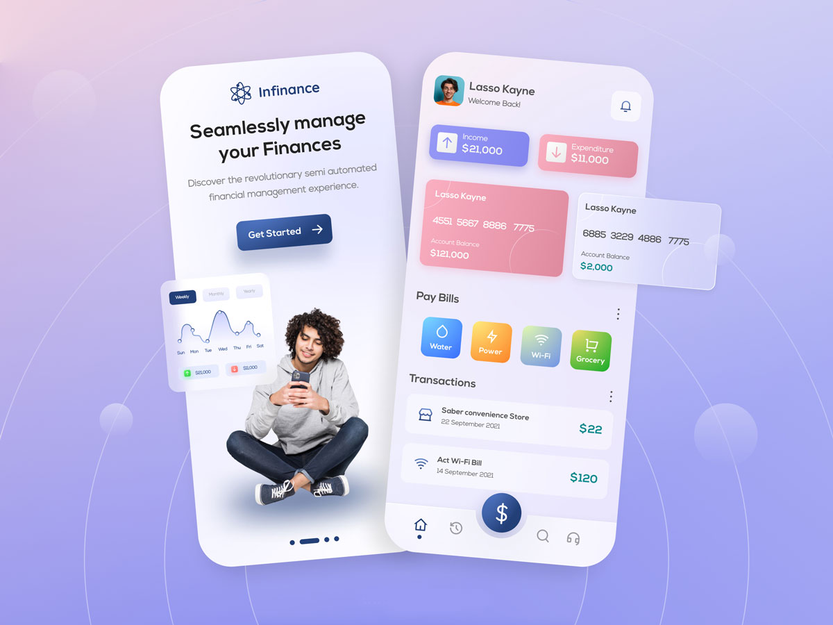 财务管理app ui设计 .fig素材