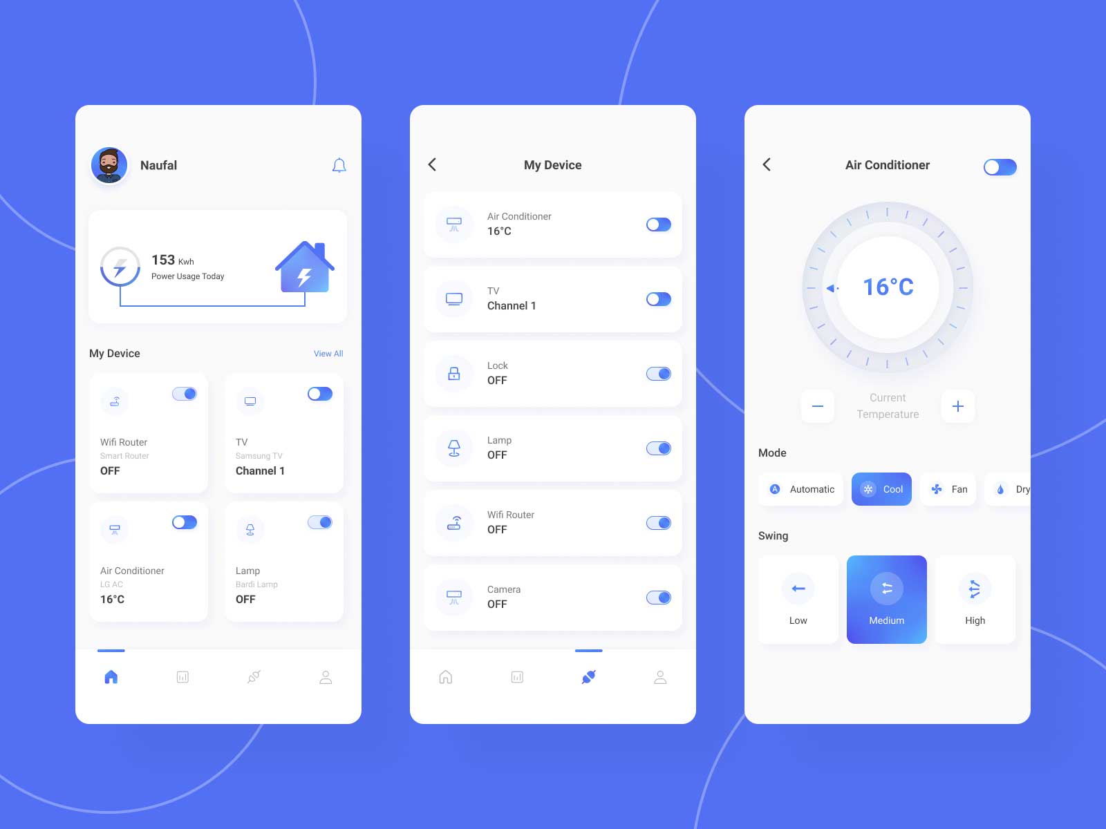 智能家居smart home app ui设计 .fig素材