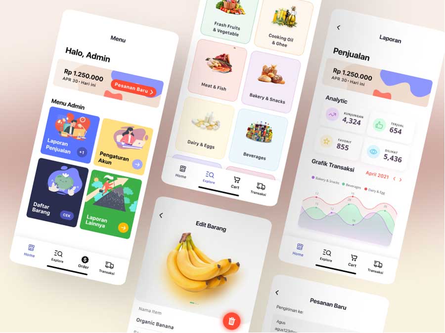 生鲜电商app ui设计 .fig素材