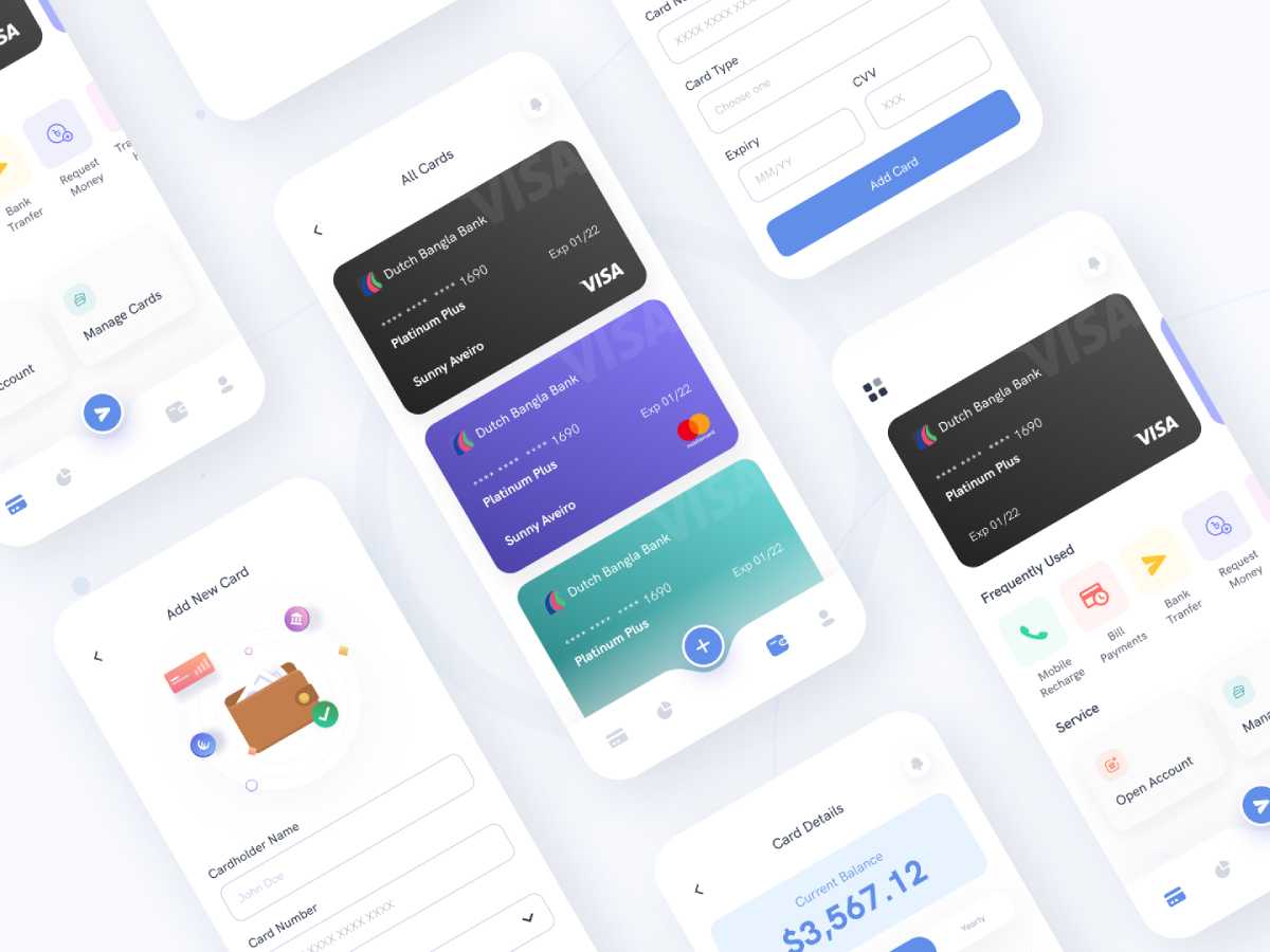 NexuxPay 银行app ui设计 .fig素材
