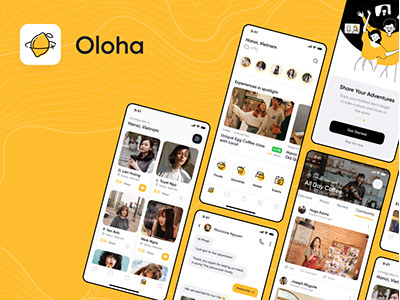 Oloha 成套旅行app ui设计 .fig素材下载