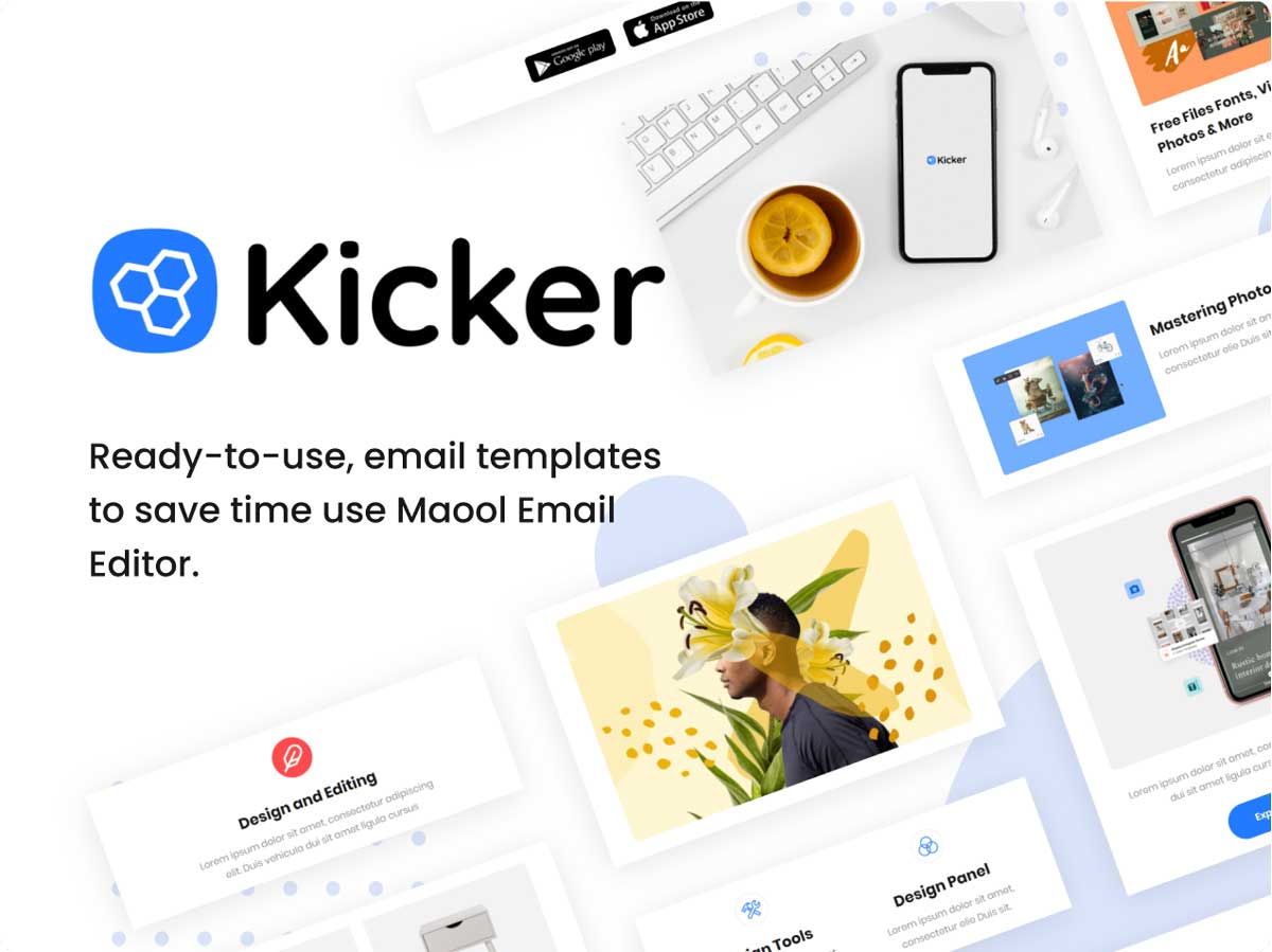 Kicker – Email Design System 邮件设计系统 .fig素材