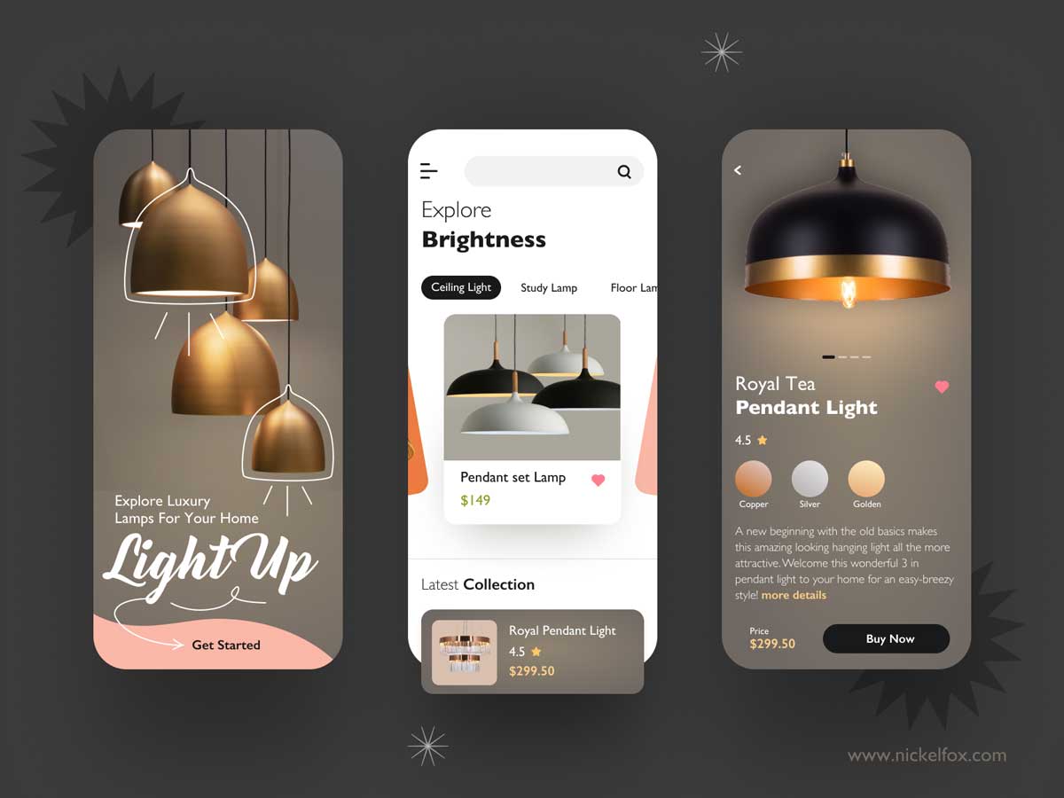 家居电商app ui设计 .fig素材