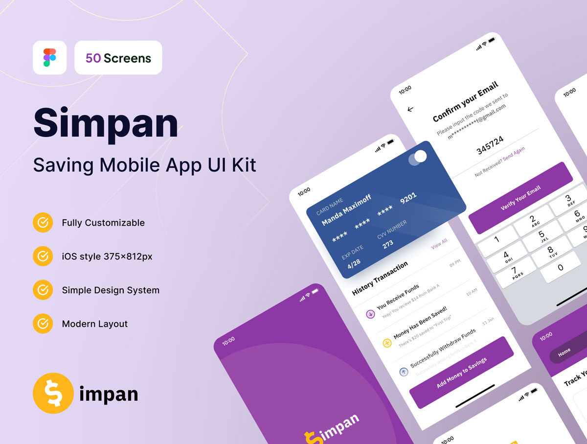 Simpan数据存储app ui设计 .fig素材