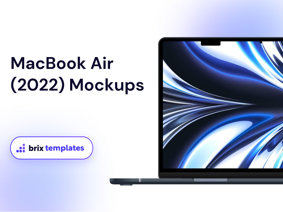 MacBook Air2022 样机Mockups .fig素材下载
