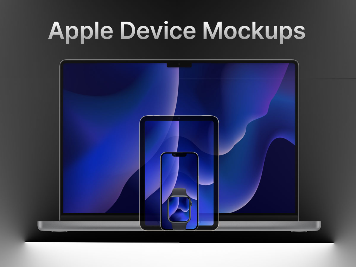 Apple Device Mockups 苹果设备样机 .fig素材