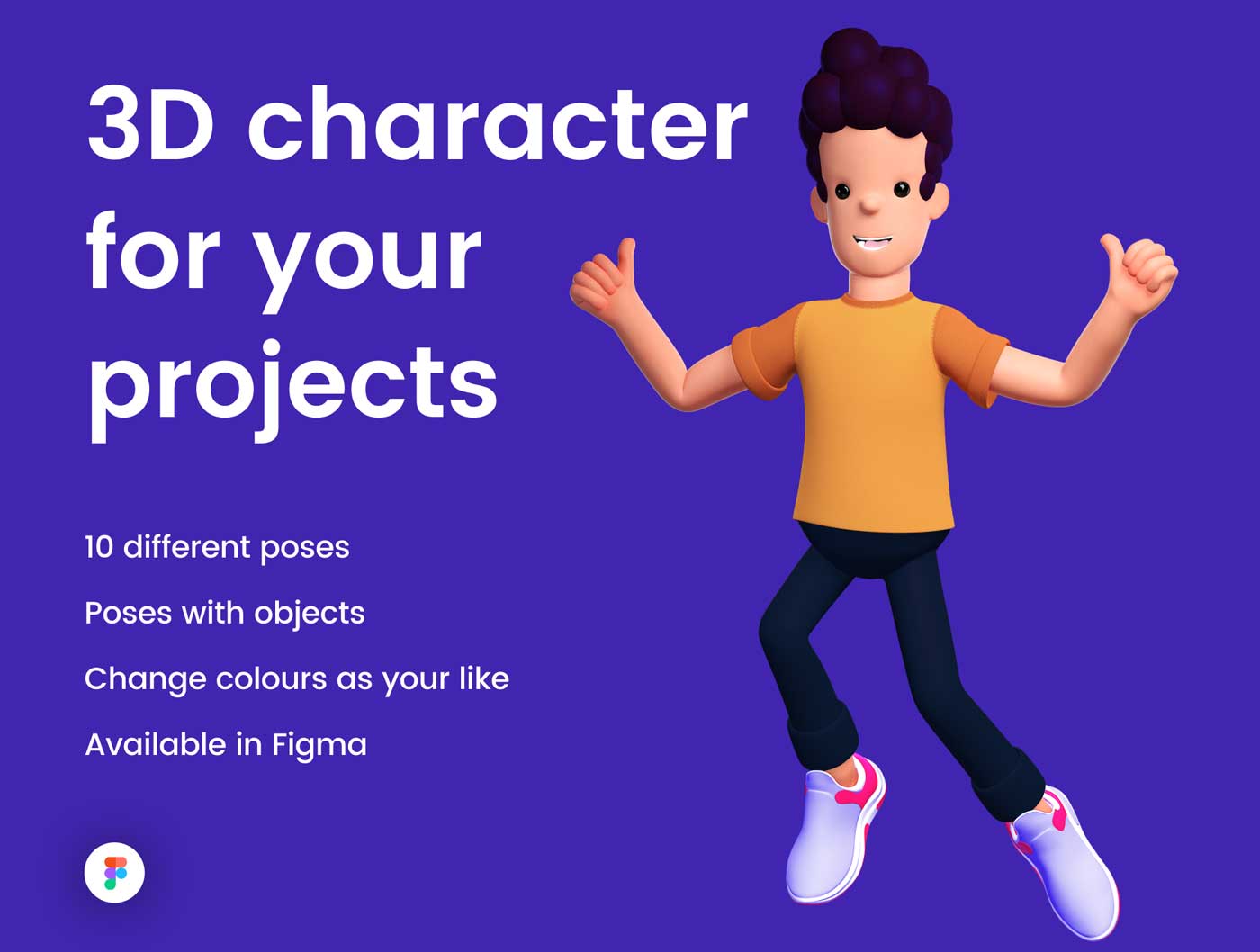 10个3D人物设计资源 .fig素材下载