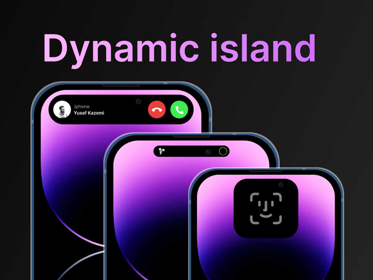 iPhone14 pro样机mockup & 灵动岛UI .fig素材