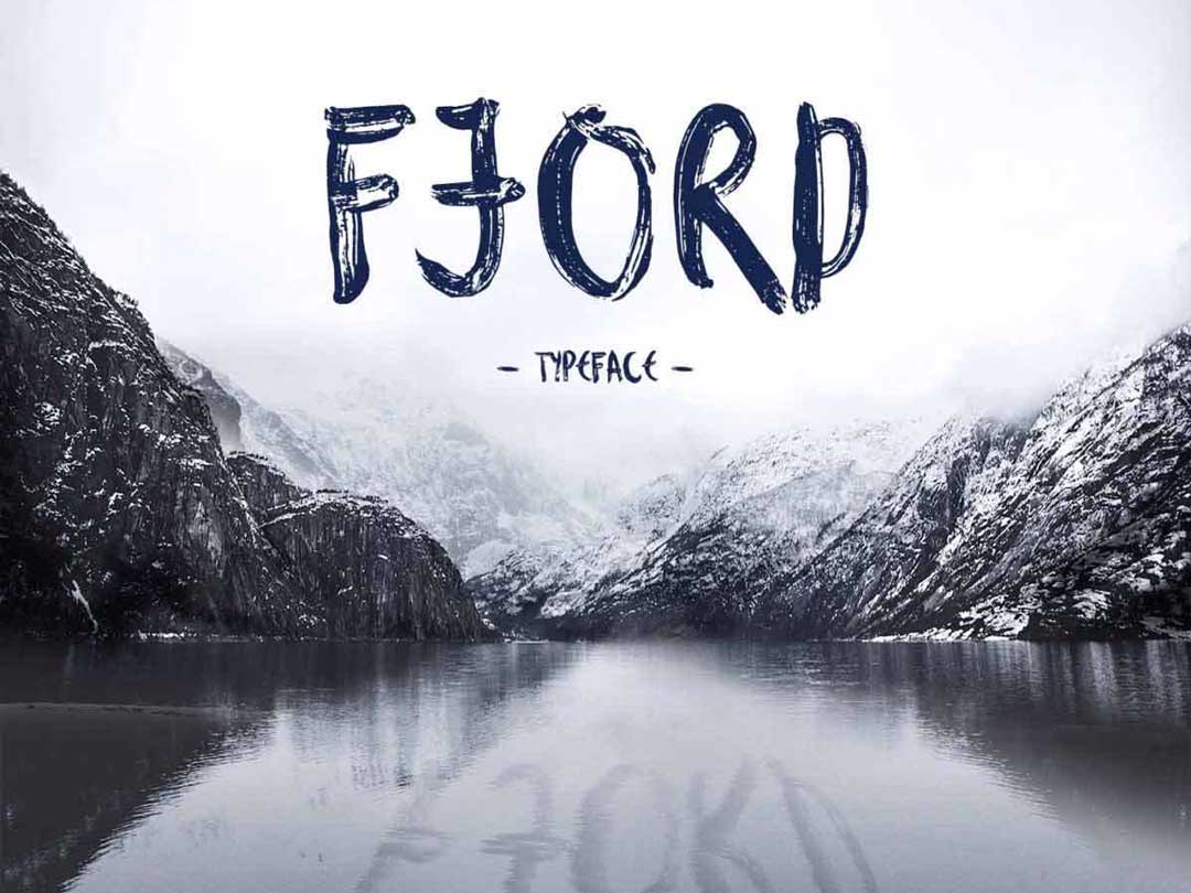 Fjord手写感字体设计素材.otf安装包
