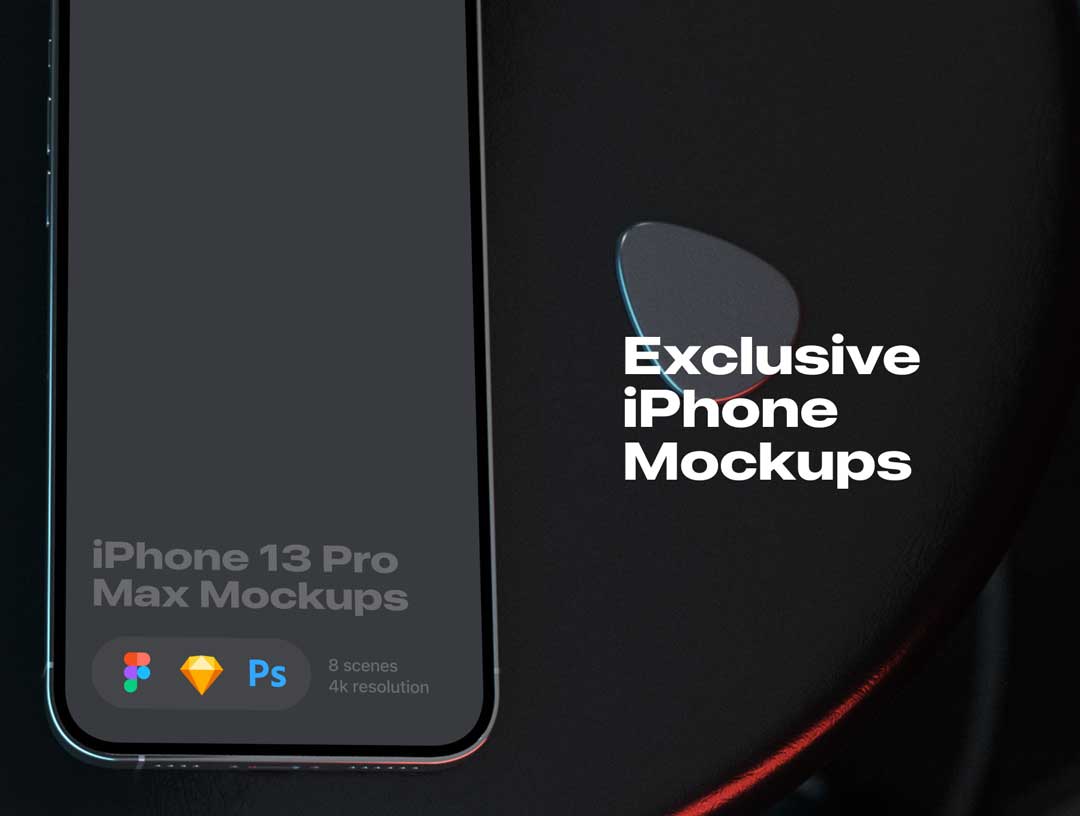 iPhone13 Pro Max样机mockups素材
