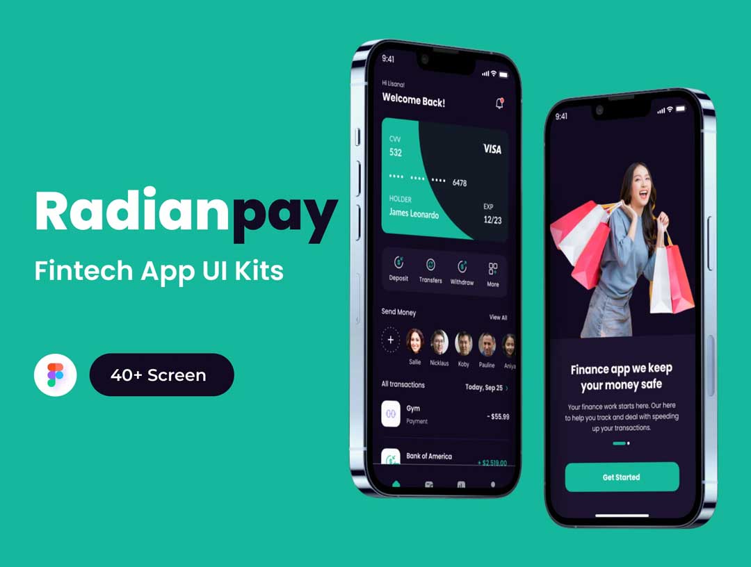 Radianpay-金融科技移动应用UI套件