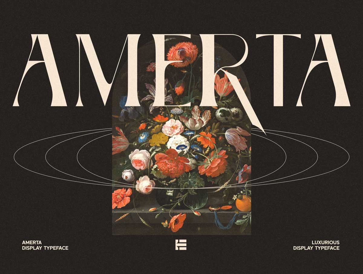 Amerta英文字体设计素材.otf .ttf安装包